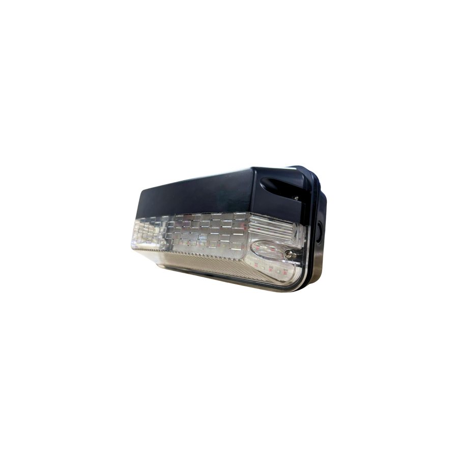 Anti-glare eyelid shade for LED bulkhead
