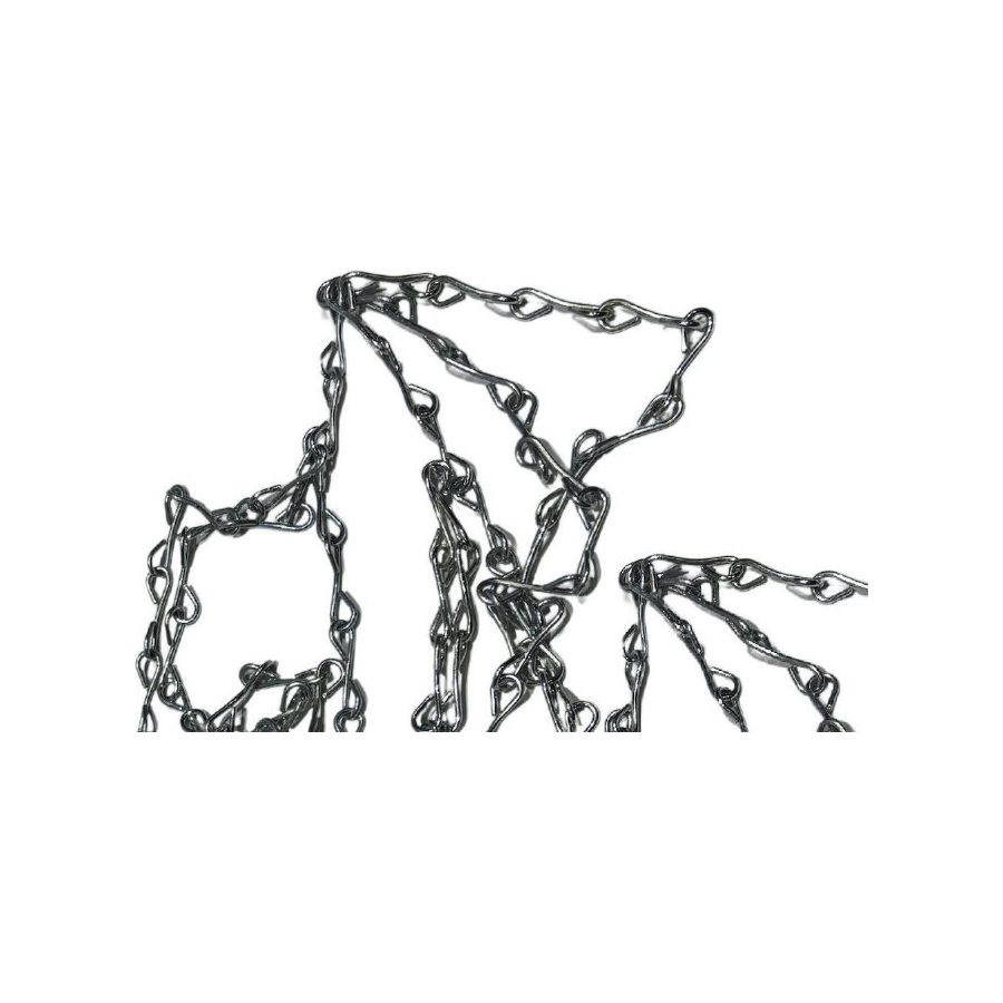 Single jack chain, 3.0mm (No. 10), zinc, 10m box