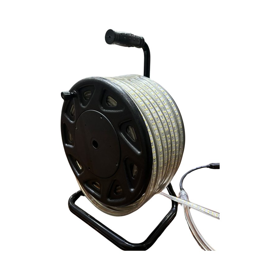 110V LED rope light, 50m reel, 60 LEDs per metre