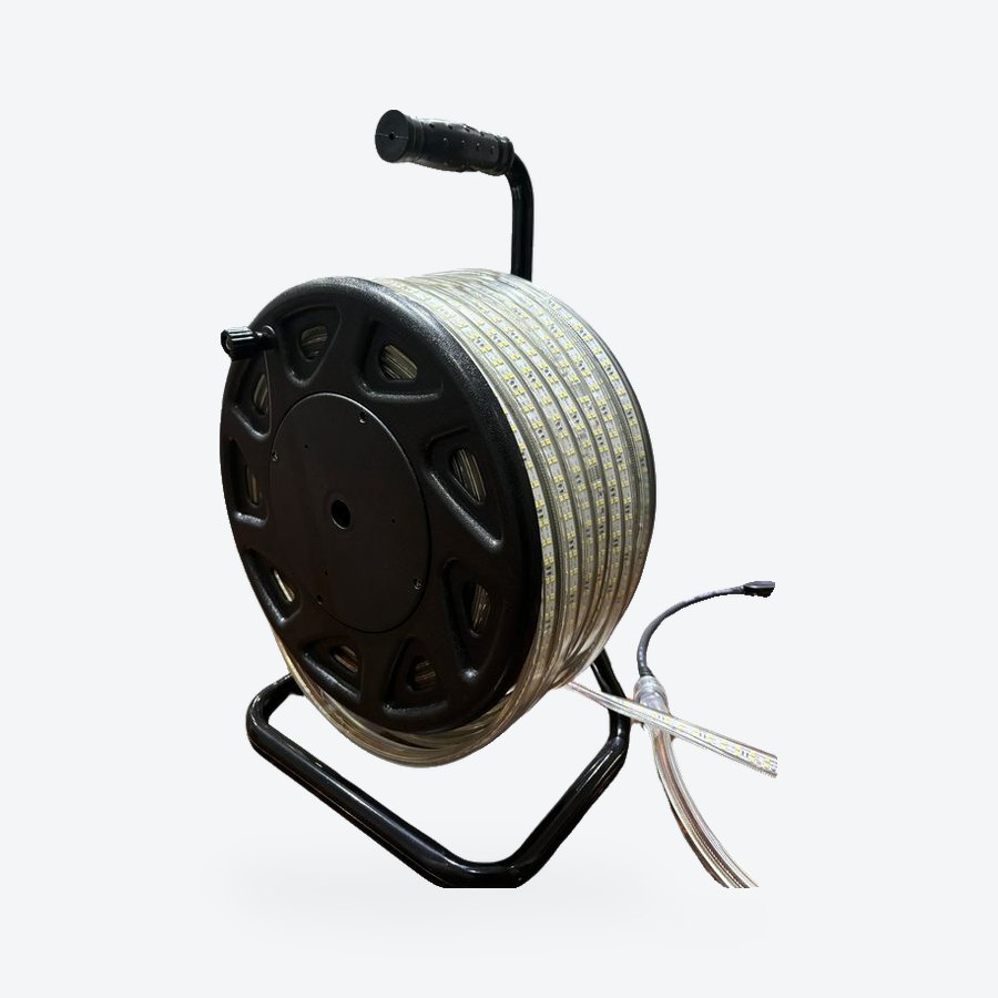 110V LED rope light, 50m reel, 60 LEDs per metre