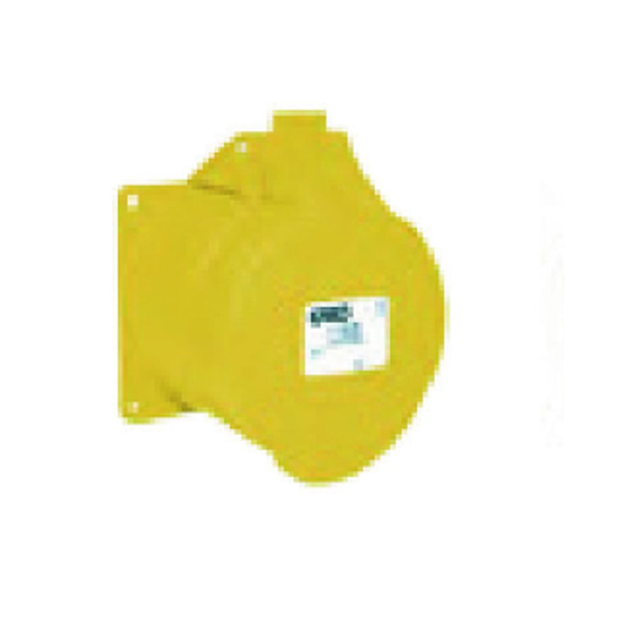 110V 16A 3-pin panel socket, IP44